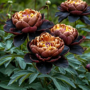 Пион Императорский Бал купить по цене от 419р. в интернет-магазине «Посадика» с доставкой почтой в в Вологдае и по всей России – [изображение №1].