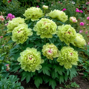 Пион Зеленые Бобы купить по цене от 610р. в интернет-магазине «Посадика» с доставкой почтой в в Вологдае и по всей России – [изображение №1].