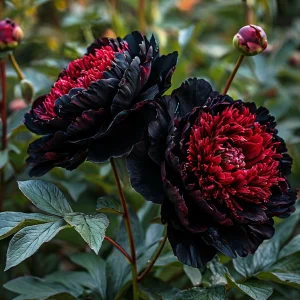 Пион Глубокий Алый купить по цене от 439р. в интернет-магазине «Посадика» с доставкой почтой в в Вологдае и по всей России – [изображение №1].